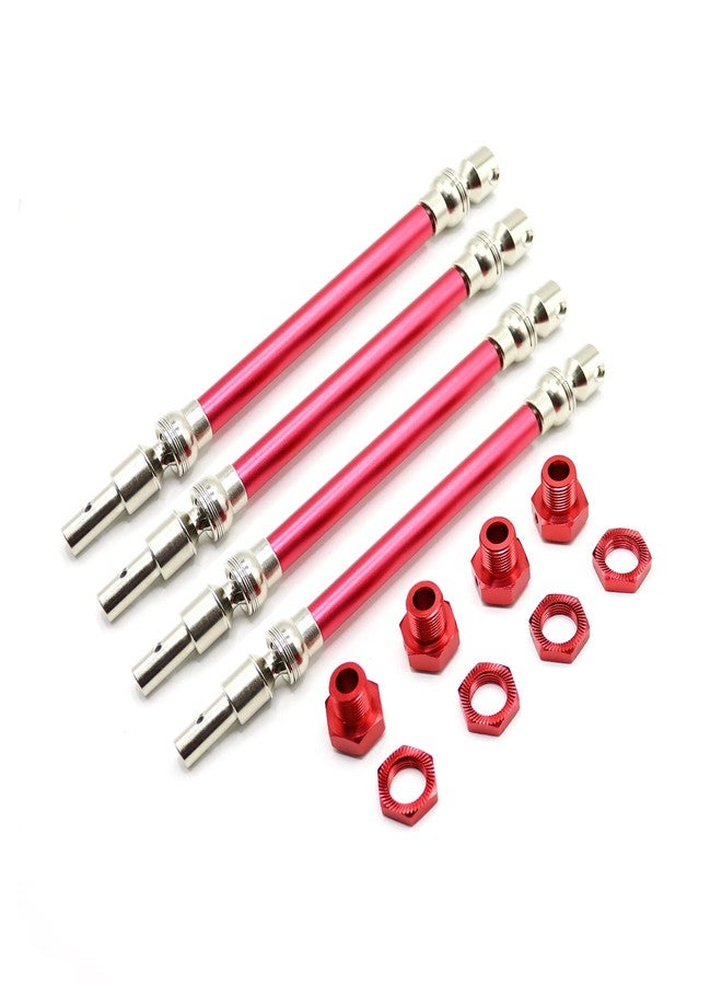 Mesimsple مجموعة عمود نقل الحركة CVD البسيطة ومجموعة محور العجلة السداسي ARA311147 لسيارات Arrma 1/10 Kraton V2 Drive Shaft 4S BLX Outcast 4X4 4S V2 BLX، قطع غيار الترقية - Image 1